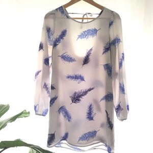 Chic light blue dress